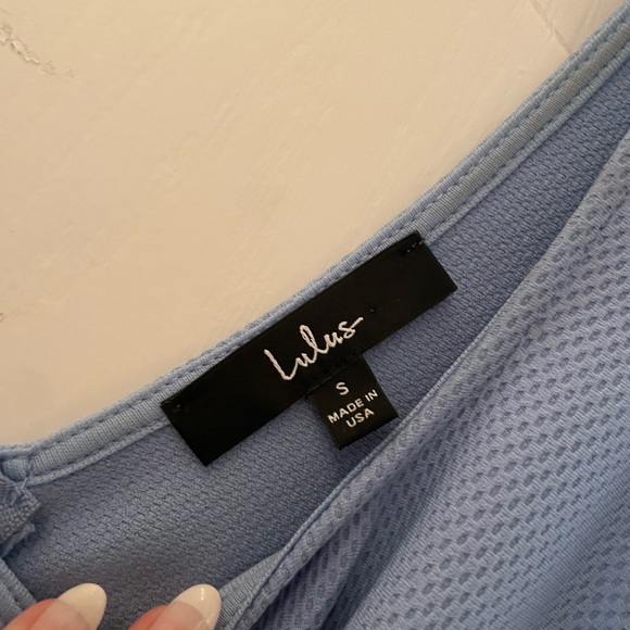 Blue Mini Dress - Picture 2 of 3